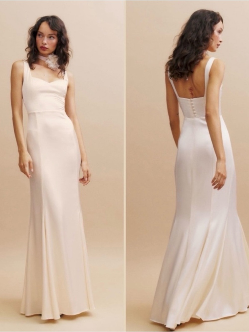 Reformation Payton Satin Maxi Dress